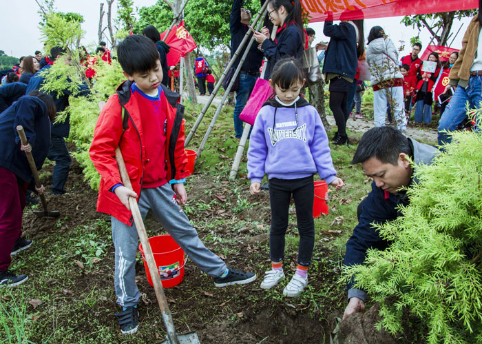 西奧多公益植樹活動