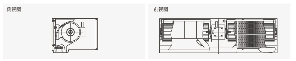 防爆風幕機線圖結(jié)構(gòu)